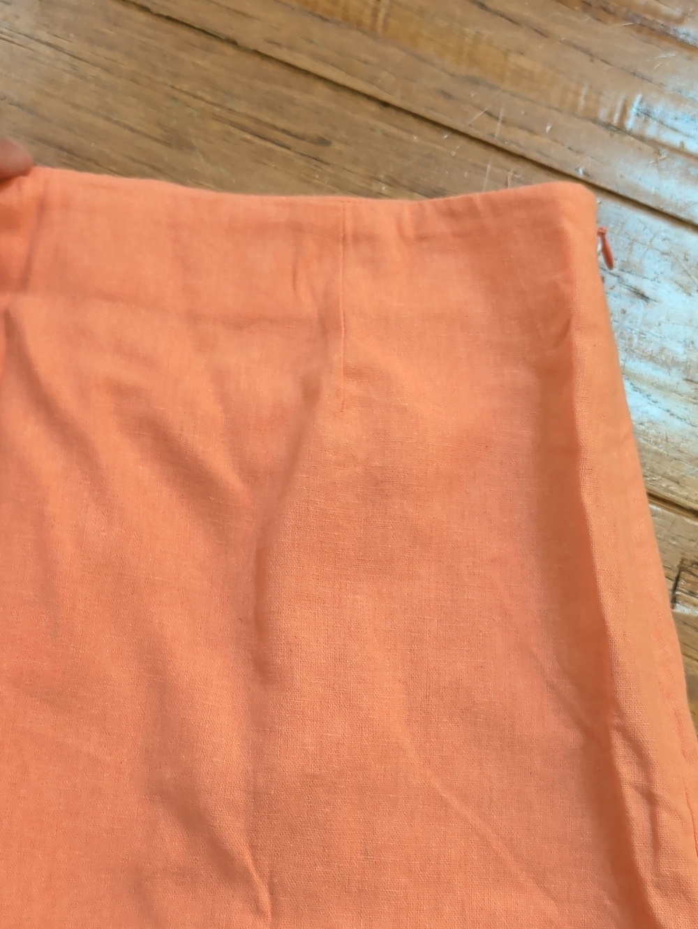 Christopher & Banks Peach Linen Blend Tiered Midi Skirt - Picture 2 of 7